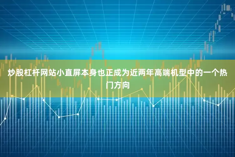 炒股杠杆网站小直屏本身也正成为近两年高端机型中的一个热门方向